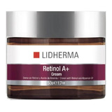 Retinol A+ Cream 50gr Renovador Celular Emoliente Lidherma