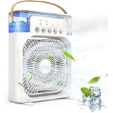 Mini Ventilador Climatizador Portatil Reservatório Agua Gelo