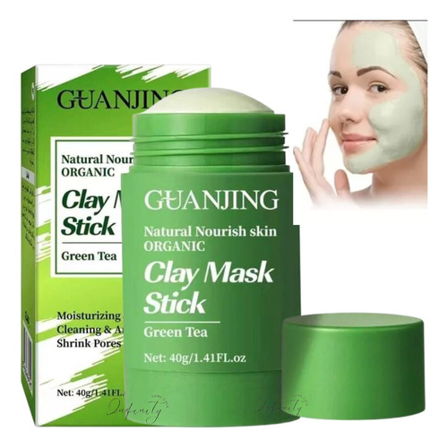 Mascarilla Facial De Limpieza Té Verde En Barra Acné