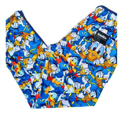 Pantalon Unisex Pijama De Pato Donald Modal Premium Galeca