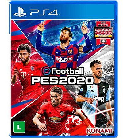 Football Pes 2020 Ps4 Mídia Física 