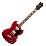 Guitarra Eléctrica Guild S100 Polara Solid Body Caoba Cherry