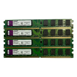 8gb 4ram Kvr800d2n6/2g 800mhz Ddr2 Kingston Pc2-6400