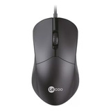 Mouse Office Wired Com Fio Usb 1200dpi Lecoo By Lenovo Preto