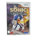 Sonic And The Secret Rings Nintendo Wii Dr Games
