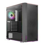 Chasis Gabinete Gamer Aerocool Skribble Rgb Vidrio 3 Fans