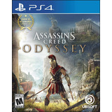 Jogo Assassins Creed Odyssey Ps4 Midia Fisica