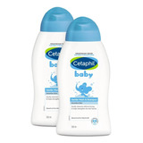 Pack 2 Cetaphil Baby Sensitive Skin Baño Lí­quido Y Shampoo
