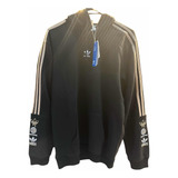 Sudadera Hoodie adidas Original Talla M Negra