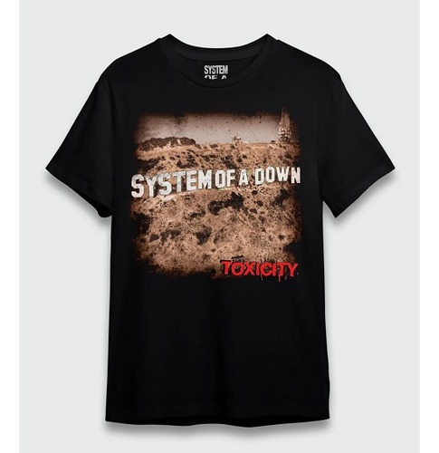 Camiseta System Of A Down Toxicity Consulado Of0188