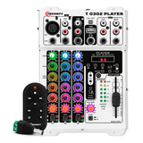 Mesa Taramps T0302 Fx Com Playwer Efeito Rgb Anti Puff Vu