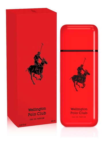 Perfume Wellington Polo Rojo / Negro X 90 Ml (edp)