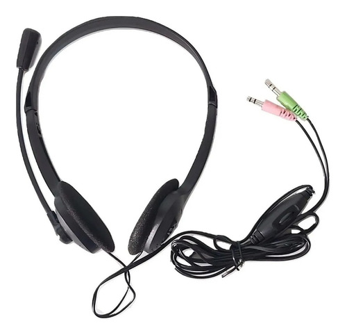 Headset Multimídia C/ Microfoe Stereo Notebook E Pc - Ph002
