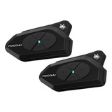 Intercomunicadores Bluetooth P/moto Fox G4 Plus Pack X2