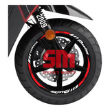 Stickers Reflejantes Para Rin De Moto Yamaha Bws Nid 2009