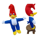 Boneco Pica Pau Pelúcia Macia 40cm