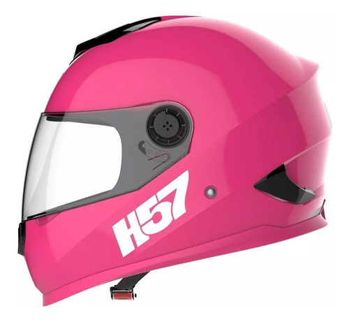 Casco Halcon H57 Integral Rosa / Fuccia - Negro Avant Motos