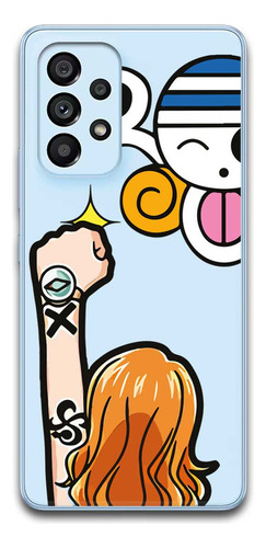 Funda One Piece 9 Transparente Para Galaxy Todos