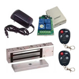Kit Cerradura Electromagnetica Control Acceso Control Remoto