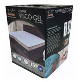 Topper Visco Gel F.a. Colchões 4cm King Alívio De Pressão