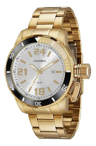 Relógio Mondaine Masculino Dourado 99514gpmvde1 Original