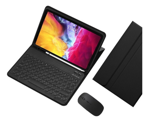 Funda Con Teclado+ratón For iPad Pro 11 Pulgada 3ª