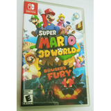 Super Mario 3d World Para Nintendo Switch Usado