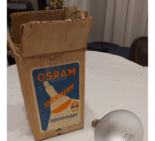 Lampara Infrarroja Osram Siccatherm 250w