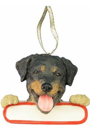 Rottweiler Reyes  Pals De Santa  Con El Nombre Personalizado