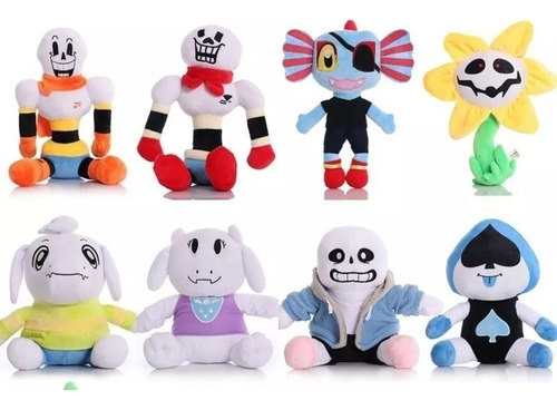 Juguete De Peluche De Undertale Papyrus Sans Muñeco, 8 Unida