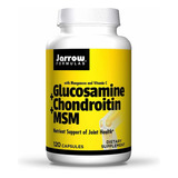 Jarrow | Glucosamine + Chondroitin + Msm | 120 Capsulas