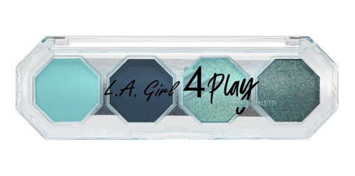 Paleta Sombra Para Ojos + Regalo La Girl 4 Play Glitter