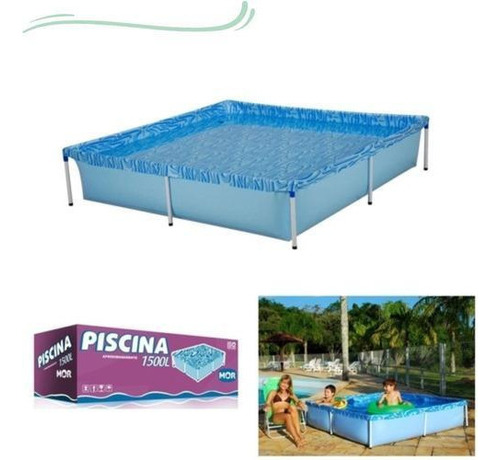 Piscina Estrutural Quadrada Mor 1500 Litros