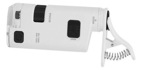 Microscopio Para Teléfono Celular, Mini Lupa De Lente Inteli