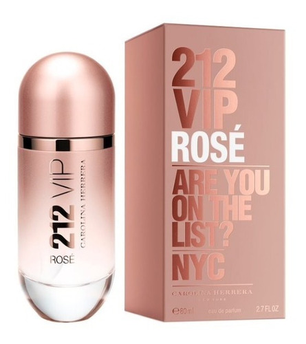 212 Vip Rosé Eau De Parfum 80ml Feminino | Ganhe Amostra