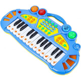 Organo Juguete Sonidos Teclado Electronico Piano Luz Sonidos