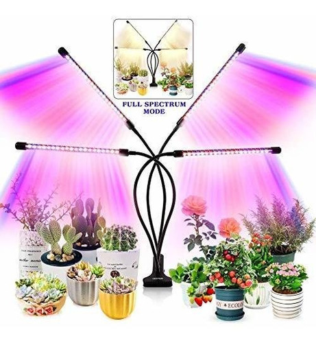 Lámpara Para Crecimiento De Plantas 100w Con 80 Luces Led