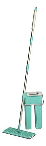 Rodo Flat Mop E Balde Lava E Seca Uso Geral Com 1 Refil