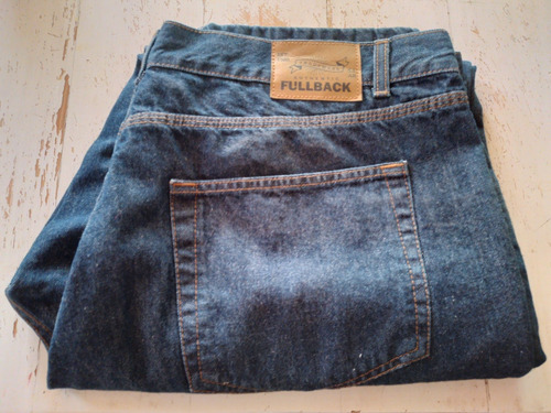 Pantalon Jean Fullback Talle 56 Azul (usado/buena Condicion)