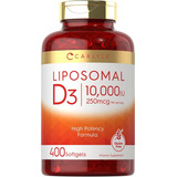 Liposomal Vitamina D3 10000 Iu