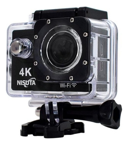 Camara Deportiva 4k Wifi Con Accesorios Nisuta - Nsca4k