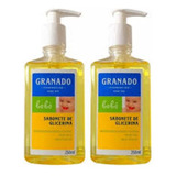 Kit 2 Sabonetes Líquido Glicerina Granado Bebê 500ml