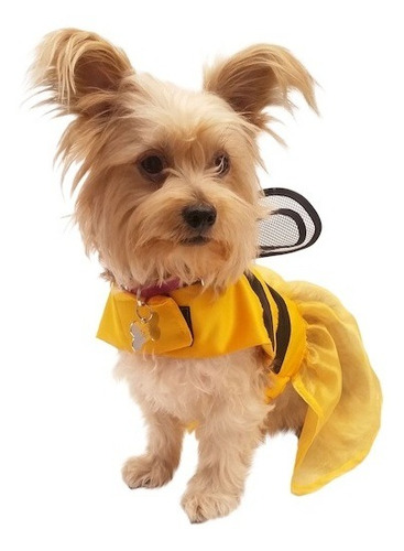 Disfraz Abeja Perro Halloween Talla 4 Mascota Pet Pals