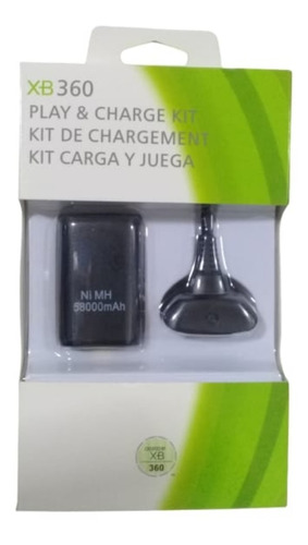 Kit Bateria 5800mah Controle Xbox + Cabo Carregador