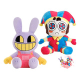 Peluches Circo Digital Pomni & Jax 2 Pzas Peluche Juguetes 