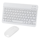 Combo De Teclado Y Mouse Inalambricos Bluetooth, Ultra Delga