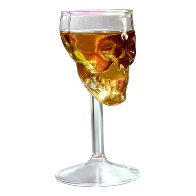 Copa Mini Skull Crystal Skull Goblet Para Vino Tinto