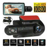 L 1080p Dual Lente Coche Dvr Vehículo Video G-sensor Dashcam