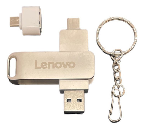 Pen Drive Lenovo 2tb Metal Usb, Type C, Tipo V Original 