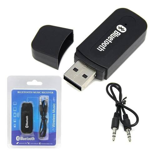 Adaptador Em Promoção Via Bluetooth Usb  P2 Musicas Sons